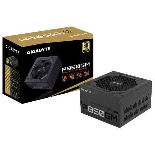 Gigabyte P850GM 850 Watt 80+ Gold Certified Power Supply