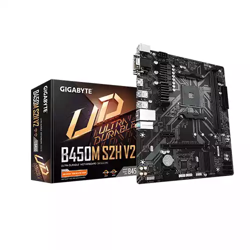 GIGABYTE B450M S2H V2 ULTRA Durable AMD Motherboard thumbnail