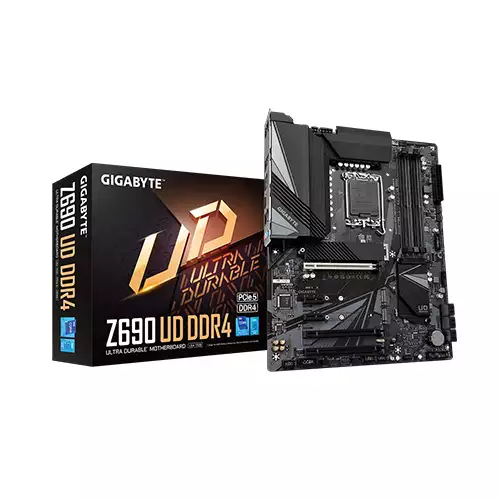 GIGABYTE Z690 UD DDR4 LGA 1700 Intel 12th Gen ATX Motherboard