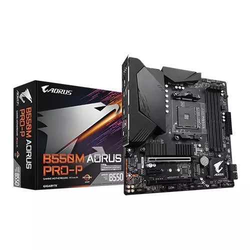Gigabyte B550M AORUS PRO-P Micro-ATX Motherboard