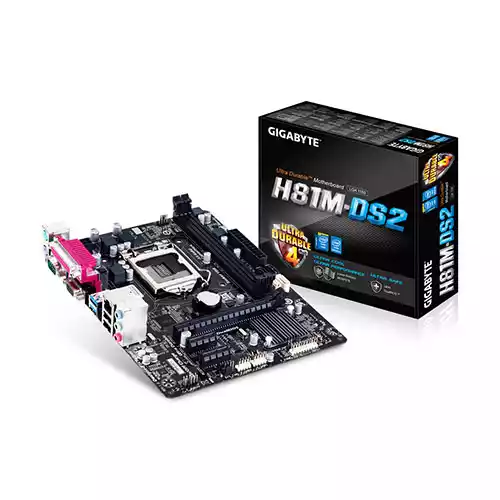 Gigabyte GA-H81M-DS2 4th Gen Micro ATX Motherboard thumbnail