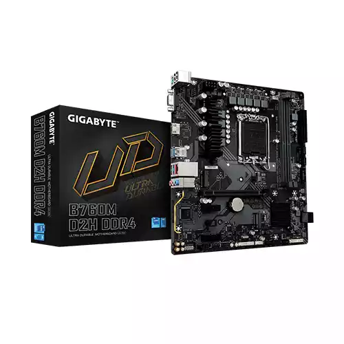 GIGABYTE B760M D2H DDR4 LGA 1700 12TH GEN MICRO-ATX MOTHERBOARD thumbnail