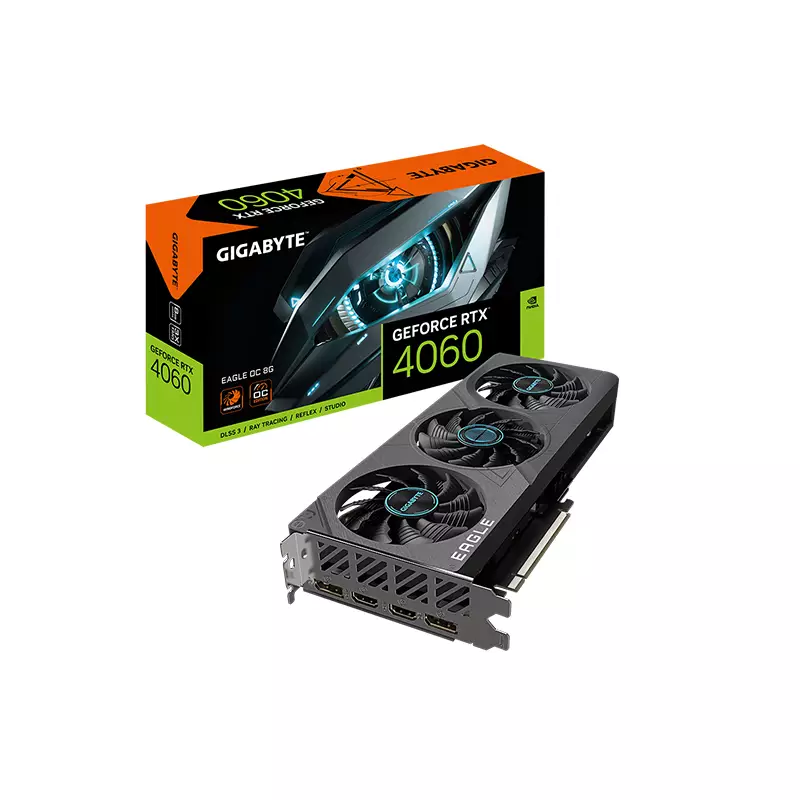 GIGABYTE GEFORCE RTX 4060 EAGLE OC 8GB GDDR6 GRAPHICS CARD