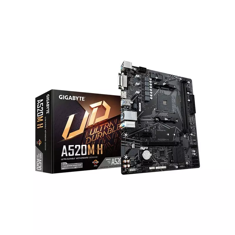 GIGABYTE A520M H AMD AM4 DDR4 MICRO ATX MOTHERBOARD
