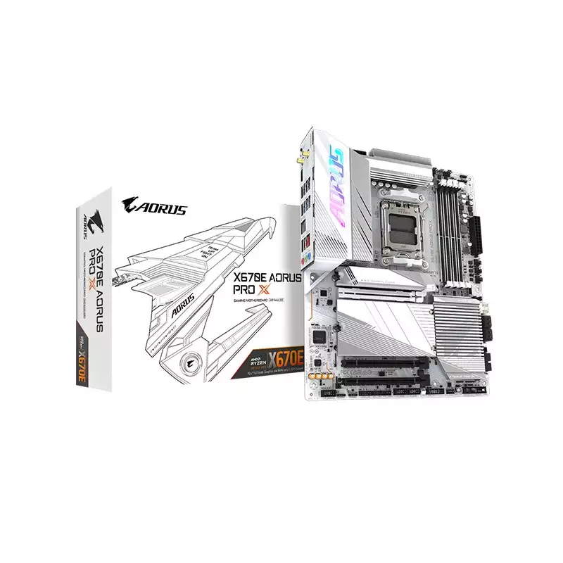 Gigabyte X670E AORUS PRO X DDR5 ATX AMD Gaming Motherboard