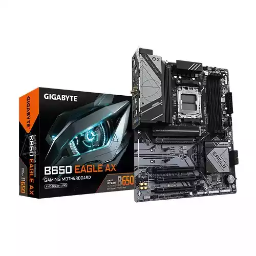 GIGABYTE B650 EAGLE AX AM5 AMD DDR5 Motherboard thumbnail