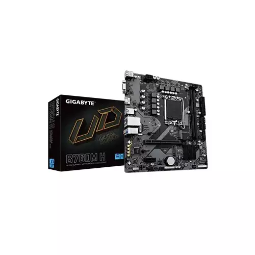 GIGABYTE B760M H DDR5 Micro ATX 14th Gen Motherboard