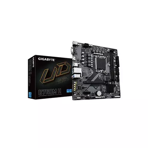 GIGABYTE B760M H DDR5 Micro ATX 14th Gen Motherboard