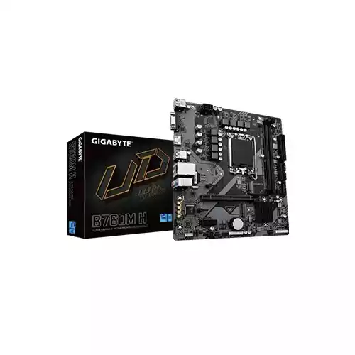 GIGABYTE B760M H DDR5 Micro ATX 14th Gen Motherboard thumbnail