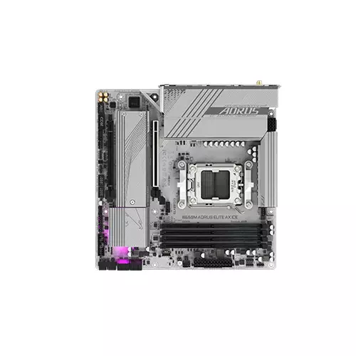 Gigabyte B650M AORUS ELITE AX ICE AM5 Micro-ATX Motherboard-3