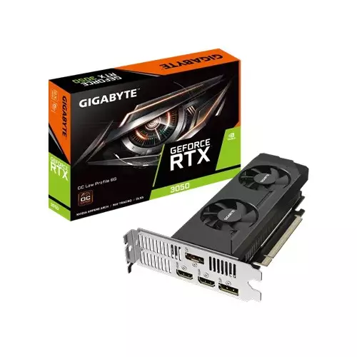 GIGABYTE GeForce RTX 3050 OC Low Profile 6G GDDR6 Graphics Card