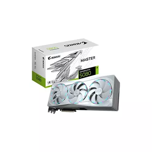 Gigabyte AORUS GeForce RTX 5080 MASTER ICE 16G Graphics Card
