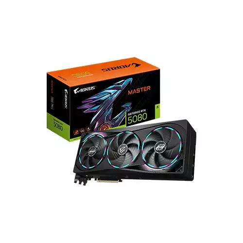 Gigabyte AORUS GeForce RTX 5080 MASTER 16G Graphics Card