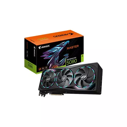 Gigabyte AORUS GeForce RTX 5080 MASTER 16G Graphics Card