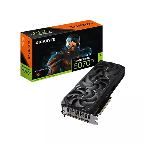 GIGABYTE GeForce RTX 5070 Ti WINDFORCE SFF 16G GDDR7 Graphics Card