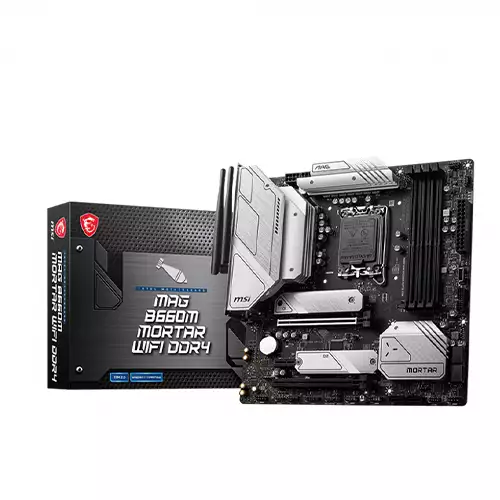 MSI MAG B660M MORTAR WIFI DDR4 INTEL 12TH GEN MOTHERBOARD