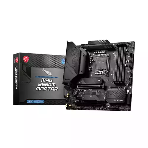 MSI MAG B660M MORTAR DDR5 12th Gen Micro-ATX Motherboard thumbnail