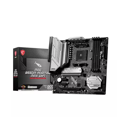 MSI MAG B550M MORTAR MAX WIFI AMD MICRO-ATX MOTHERBOARDS