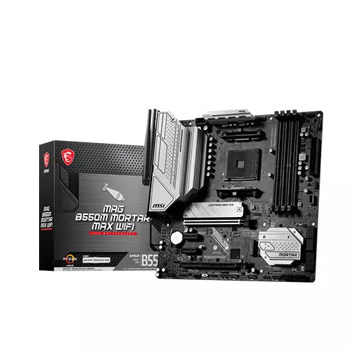 MSI MAG B550M MORTAR MAX WIFI AMD MICRO-ATX MOTHERBOARDS