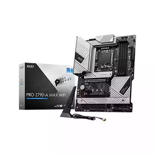 MSI PRO Z790-A MAX 12th/13th GEN DDR5 WIFI MOTHERBOARD thumbnail