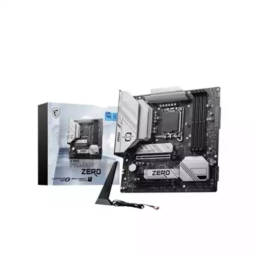 MSI B760M PROJECT ZERO DDR5 mATX Motherboard