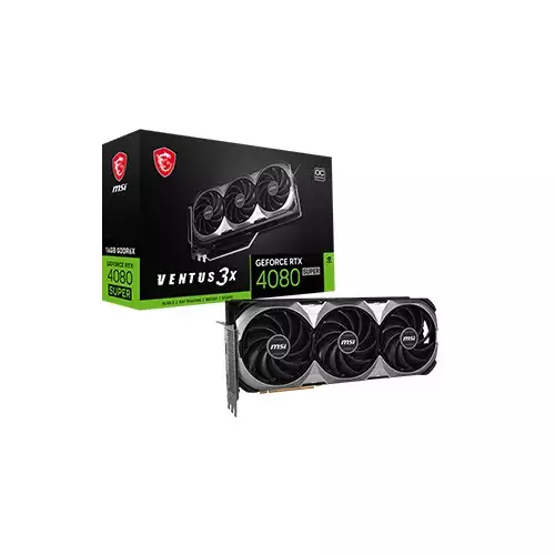 MSI GeForce RTX 4080 SUPER 16G VENTUS 3X OC Graphics Card