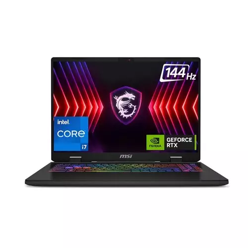 MSI Sword 16 HX B14VEKG Core I7 14th Gen RTX 4050 Graphics Gaming Laptop