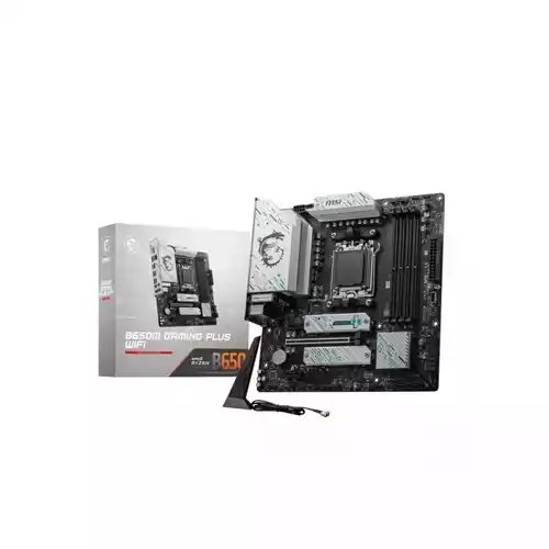 MSI B650M GAMING Plus WIFI AMD AM5 mATX Motherboard thumbnail