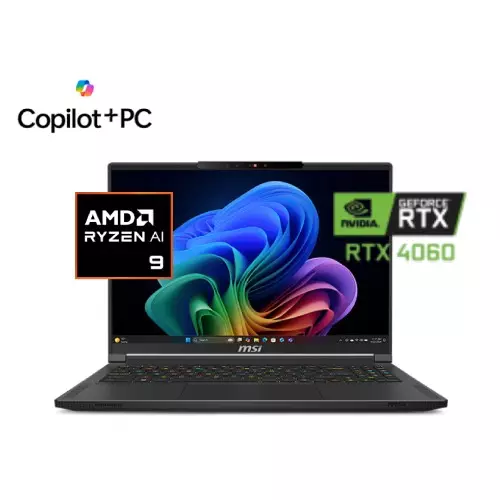 MSI Creator A16 AI+ A3HVFG Ryzen AI 9 365, RTX 4060, 16" QHD+ OLED Gaming Laptop