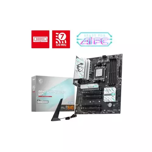 MSI B840 GAMING PLUS WIFI AM5 ATX AMD Motherboard