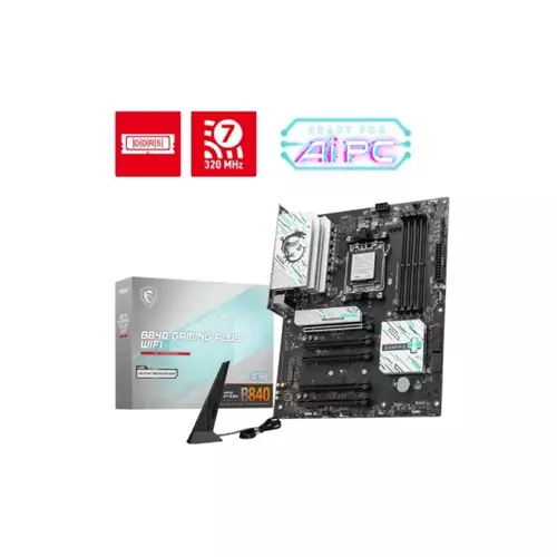 MSI B840 GAMING PLUS WIFI AM5 ATX AMD Motherboard
