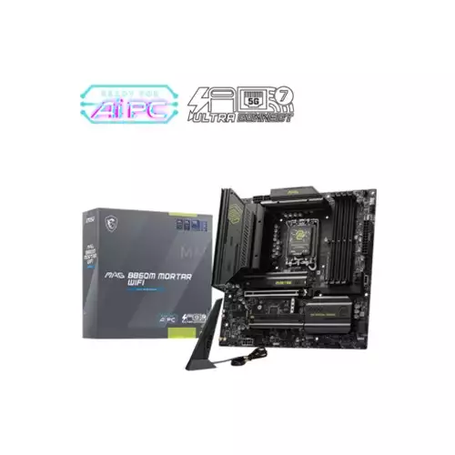 MSI MAG B860M MORTAR WIFI DDR5 mATX Intel Motherboard