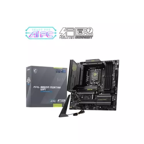 MSI MAG B860M MORTAR WIFI DDR5 mATX Intel Motherboard