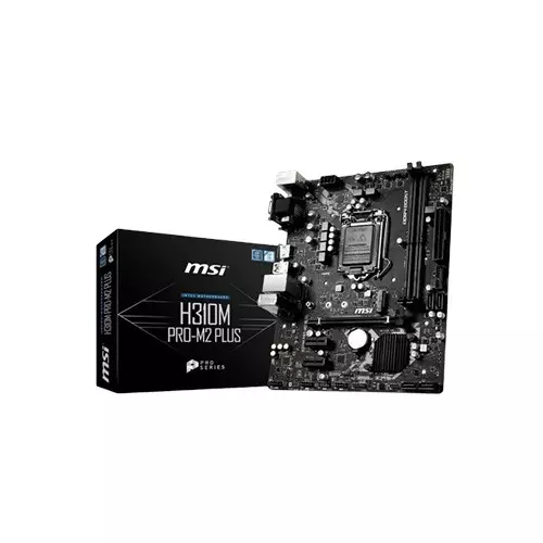 MSI H310M Pro-M2 Plus Intel H310 9th Gen DDR4 m-ATX Motherboard