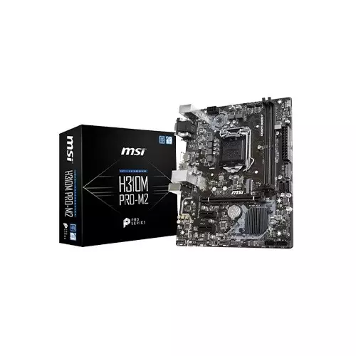 MSI H310M Pro-M2 Intel H310 9th Gen DDR4 m-ATX Motherboard