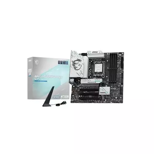 MSI B860M GAMING PLUS Wi-Fi 7 DDR5 Intel LGA1851 Micro ATX Motherboard