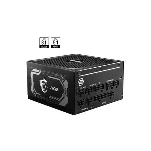 MSI MAG A1000GL PCIE5 1000W Full Modular 80 PLUS Gold Power Supply