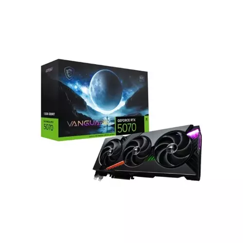 MSI GeForce RTX 5070 12G VANGUARD SOC GDDR7 Graphics Card