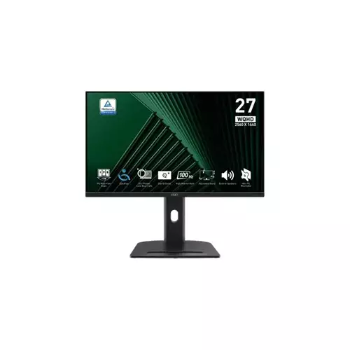 MSI PRO MP275QPG 27-inch 100Hz WQHD Business Monitor