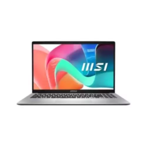 MSI Modern 15 F13MG Intel Core i5 13th Gen 16GB RAM 512GB SSD 15.6-Inch FHD Urban Silver Laptop