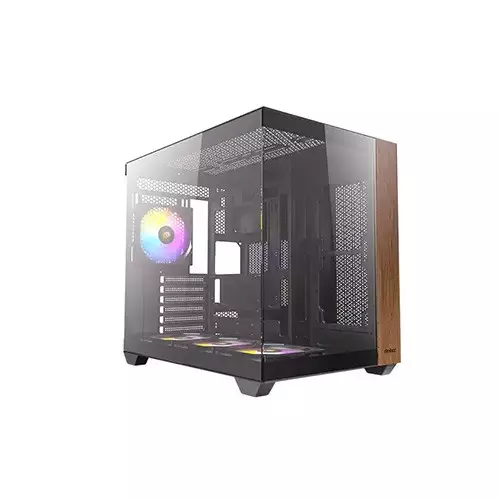 Antec CX800 Wood ARGB Full-View ATX Mid Tower Gaming Casing