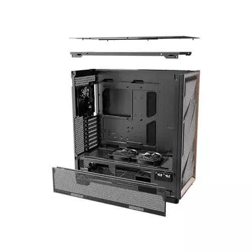 Antec Flux Pro E-ATX Full Tower Desktop Gaming Case-4
