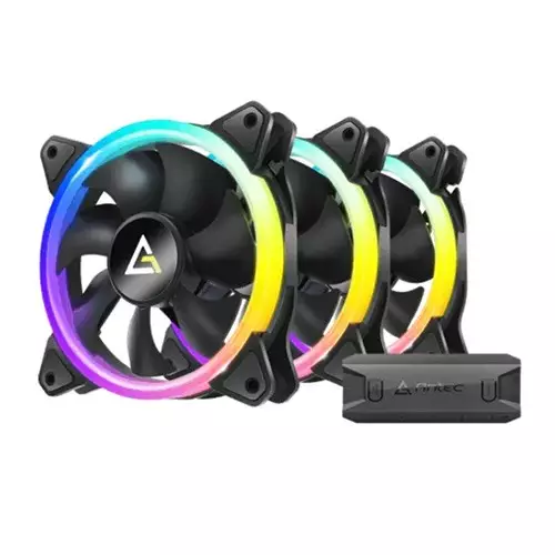 Antec Neon 120 ARGB 3 in 1 Pack Casing Fan with Controller