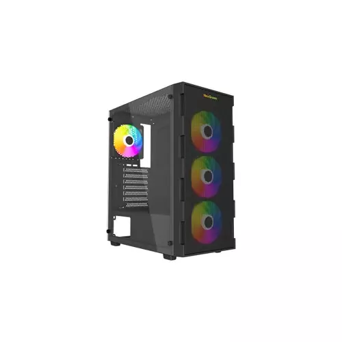MaxGreen PS195-10-M Mid-Tower ATX Desktop Gaming Case