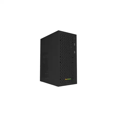 MaxGreen H6 Mid-Tower M-ATX Gaming Case with PSU