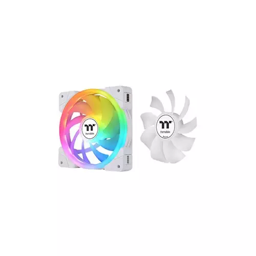 THERMALTAKE SWAFAN EX12 ARGB SYNC PC COOLING FAN WHITE (3-FAN PACK)