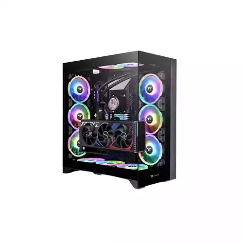 Thermaltake CTE E600 MX ATX Mid Tower Desktop Case Black thumbnail