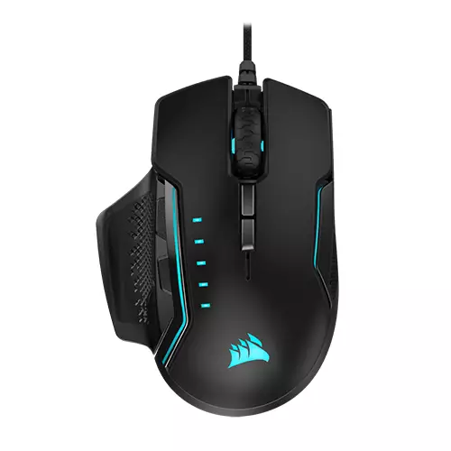 CORSAIR GLAIVE RGB PRO Gaming Mouse (Aluminum)