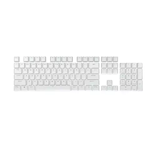 Corsair PBT Double-Shot Pro Keycap Mod Kit - Arctic White