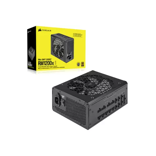 CORSAIR RM1200X SHIFT 80 PLUS GOLD FULLY MODULAR ATX POWER SUPPLY